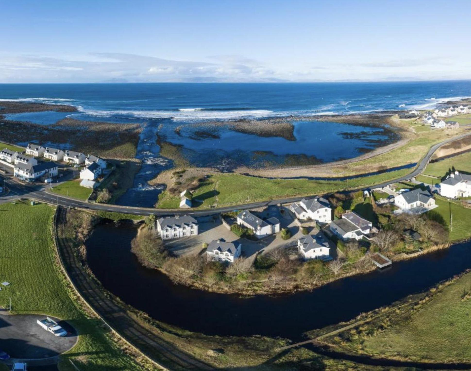 Beautiful Coastal House At The Drowes Rivermouth Bundoran Exterior foto